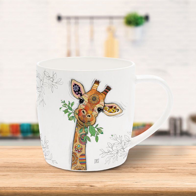 lesser & pavey GINA GIRAFFE MUG LP34224