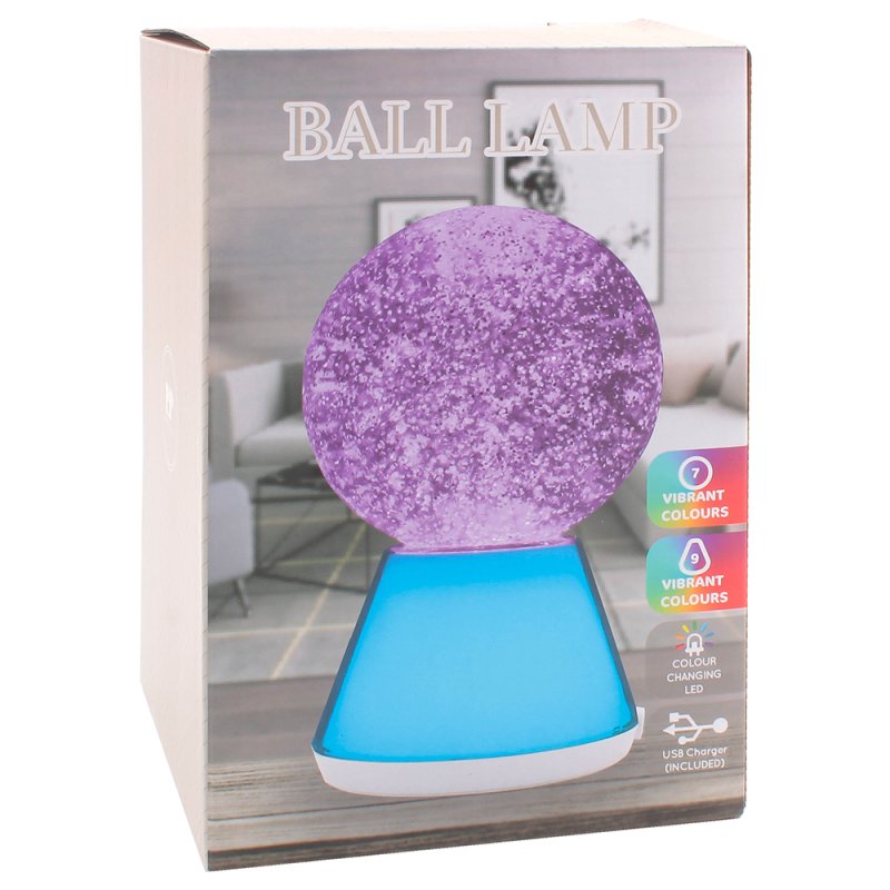 Lesser & Pavey GLITTER BALL LAMP LP76354