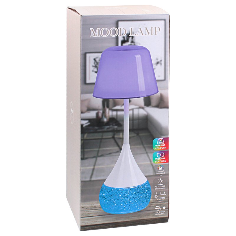 Lesser & Pavey GLITTER MOOD LAMP LP76357