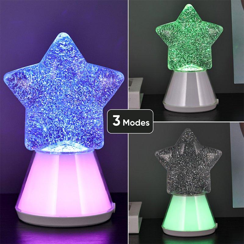 Lesser & Pavey GLITTER STAR LAMP LP76356