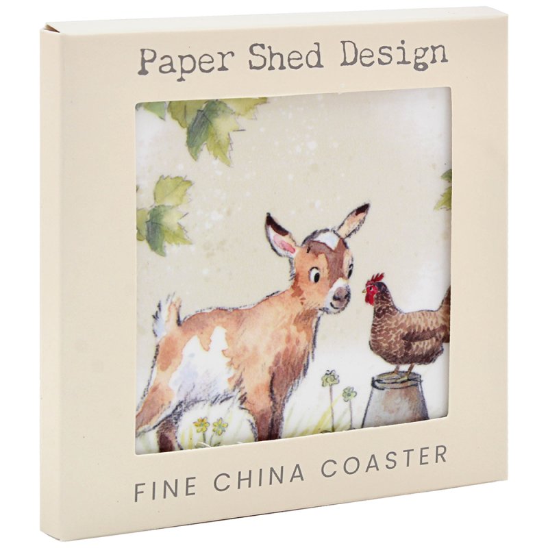 Lesser & Pavey GOAT & HEN COASTER LP96416