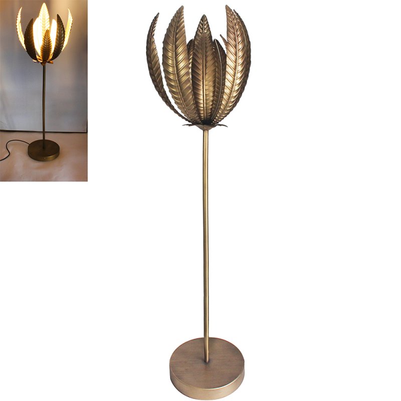 lesser & pavey GOLD LAMP 115CM LP74675
