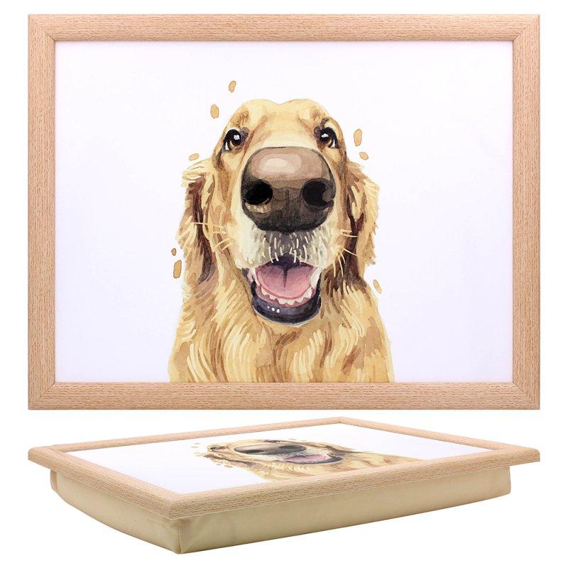 Lesser & Pavey GOLDEN RETRIEVER LAPTRAY LP75189
