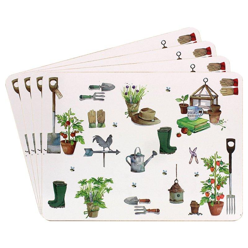 Lesser & Pavey GREEN FINGERS PLACEMATS S4 LP95810