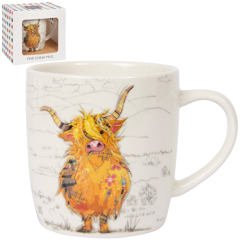 Lesser & Pavey HAMISH HIGHLAND COW MUG LP34173