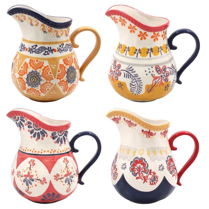 lesser & pavey HAND PAINTED JUG 4 ASST LP76324