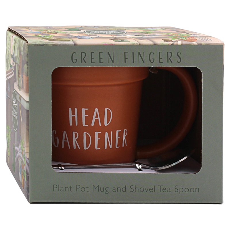 Lesser & Pavey HEAD GARDENER MUG & SPOON LP75475