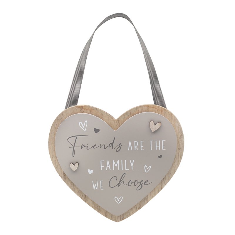 lesser & pavey HEART PLAQUE FRIENDS LP73636