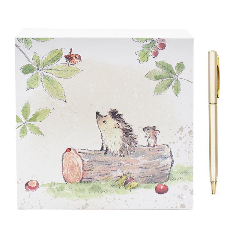 lesser & pavey HEDGEHOG & MOUSE MEMO PAD LP96455