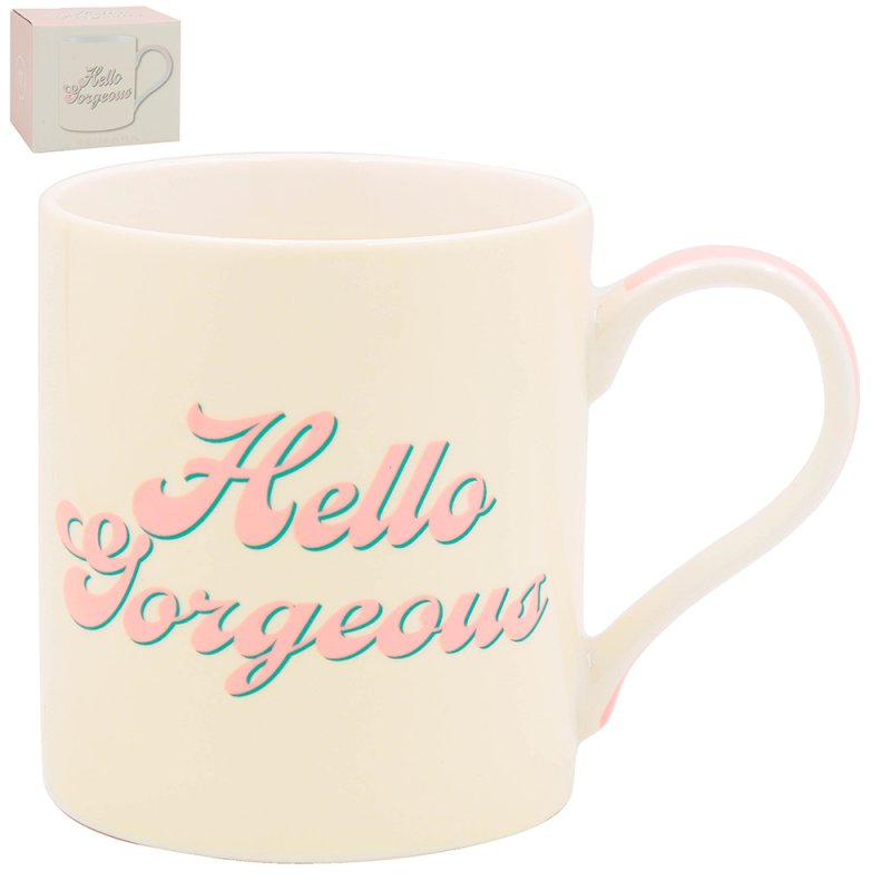 lesser & pavey HELLO GORGEOUS MUG LP96804