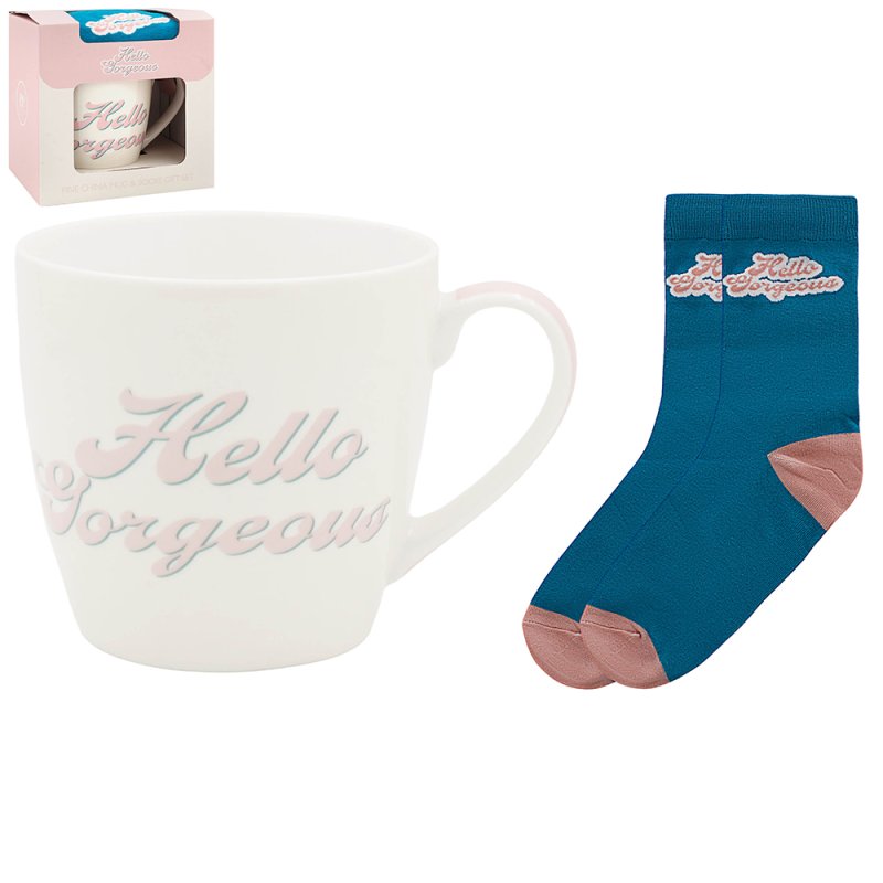 lesser & pavey HELLO GORGEOUS SOCK GIFT SET LP96828