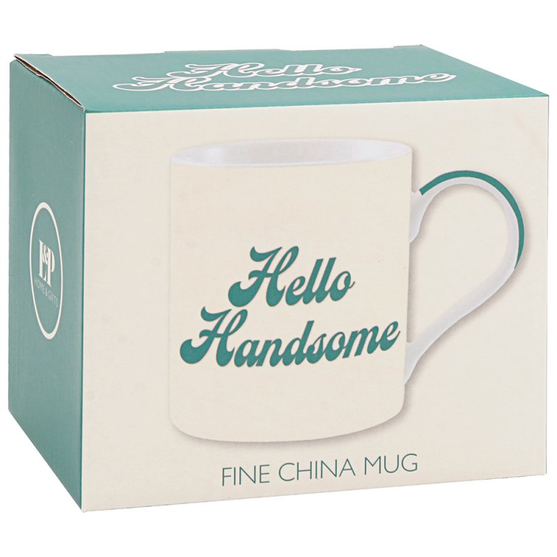 Lesser & Pavey HELLO HANDSOME MUG LP96803