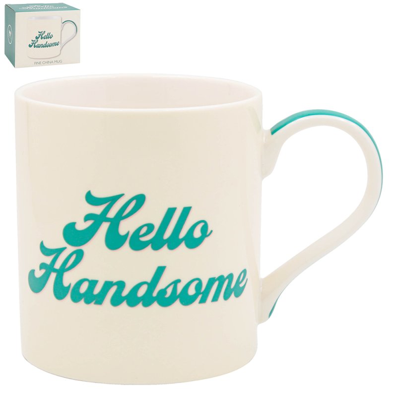 lesser & pavey HELLO HANDSOME MUG LP96803