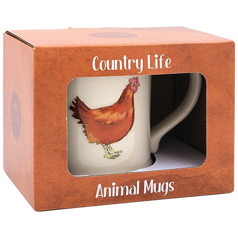 Lesser & Pavey HEN MUG EMBOSSED LP75117