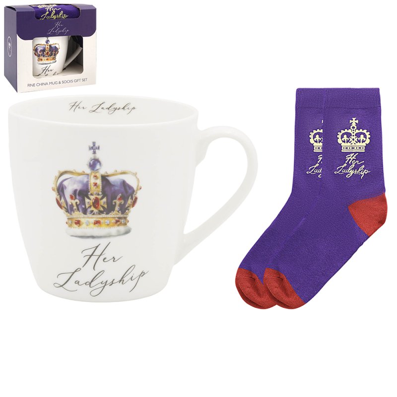 lesser & pavey HER LADYSHIP SOCK GIFT SET LP96830
