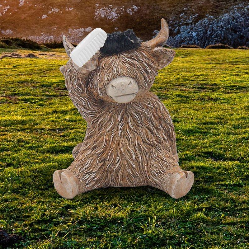 lesser & pavey HIGHLAND COW BOY QUIFF LP75984