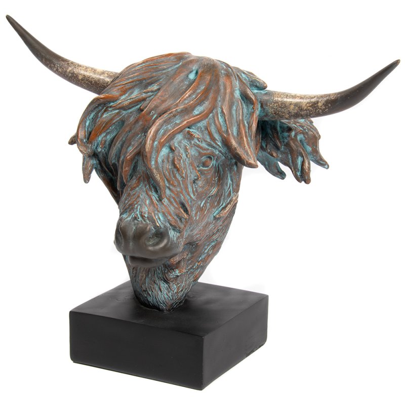 Lesser & Pavey HIGHLAND COW BUST MEDIUM LP76590