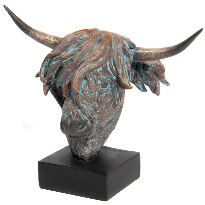 Lesser & Pavey HIGHLAND COW BUST SMALL LP76589