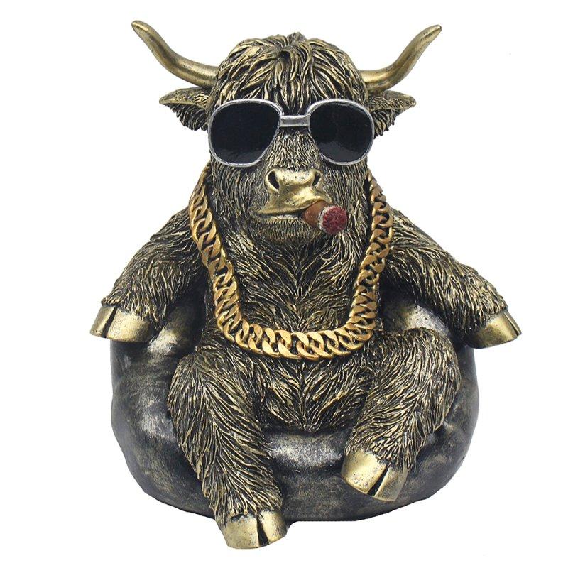 Lesser & Pavey HIGHLAND COW CHILLING LP75817