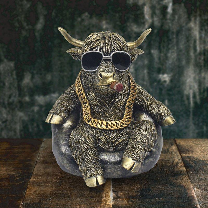 lesser & pavey HIGHLAND COW CHILLING LP75817