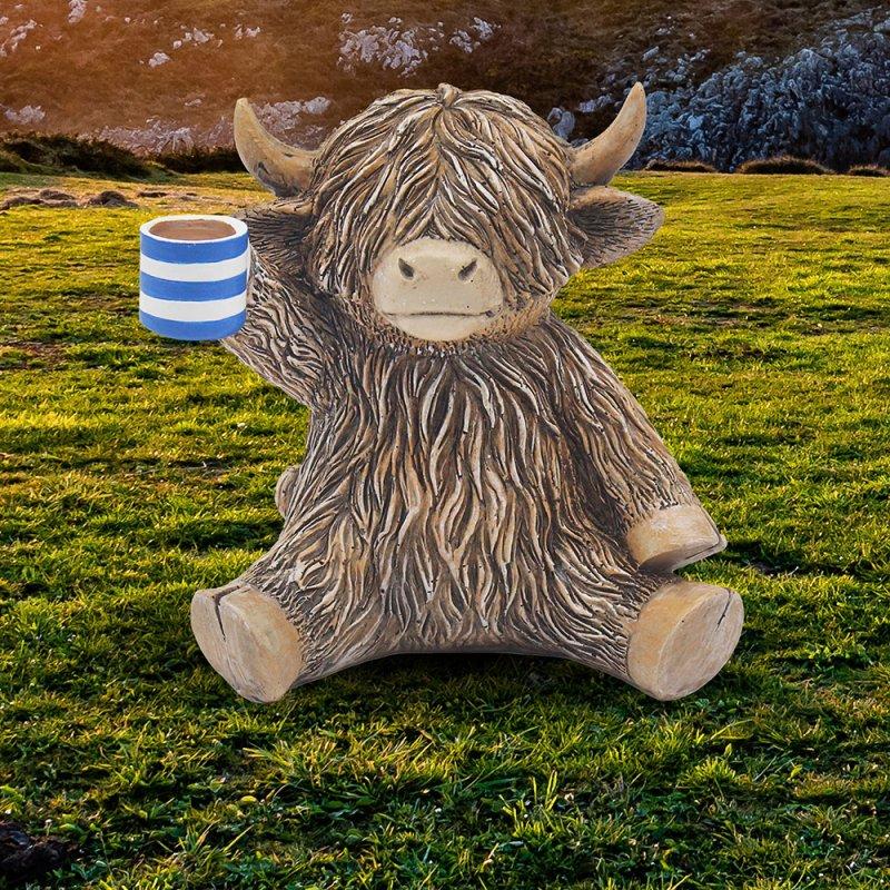 lesser & pavey HIGHLAND COW CUPPA LP76230