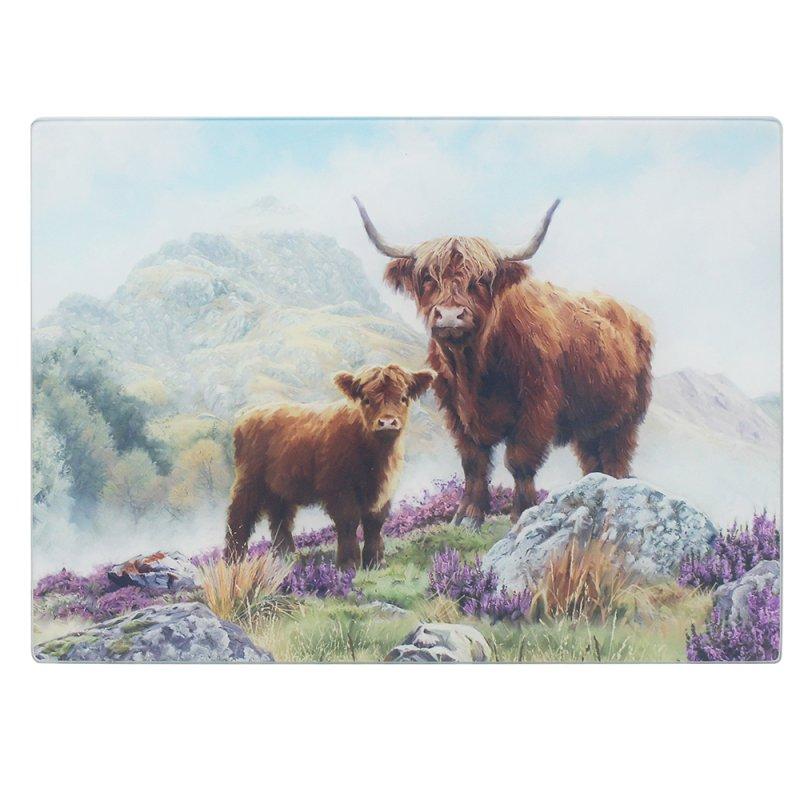Lesser & Pavey HIGHLAND COW CUTTING BOARD LP96530