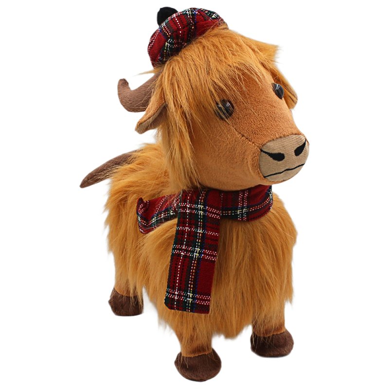 lesser & pavey HIGHLAND COW DANCING TARTAN LP76376