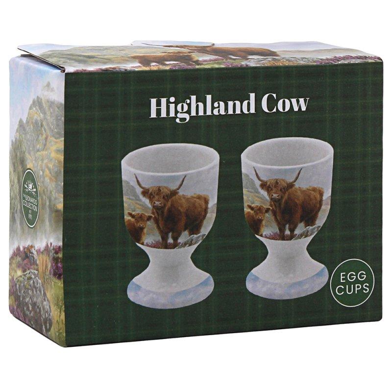 Lesser & Pavey HIGHLAND COW EGG CUPS LP96521