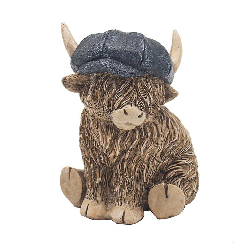 Lesser & Pavey HIGHLAND COW FLAT CAP LP73655