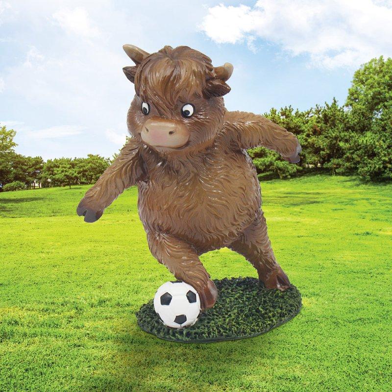 lesser & pavey HIGHLAND COW FOOTBALL LP76264