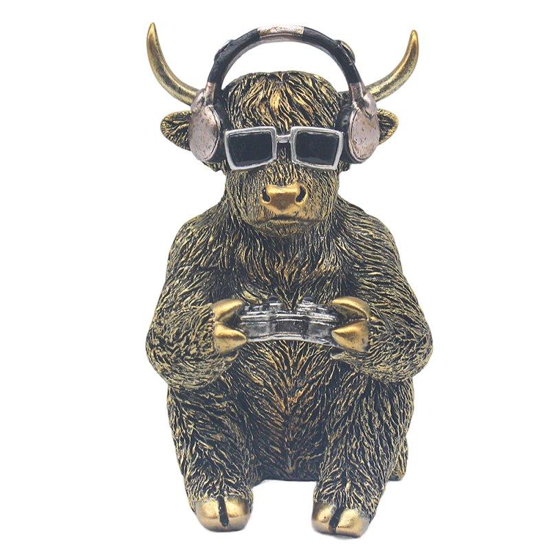 Lesser & Pavey HIGHLAND COW GAMER LP76452