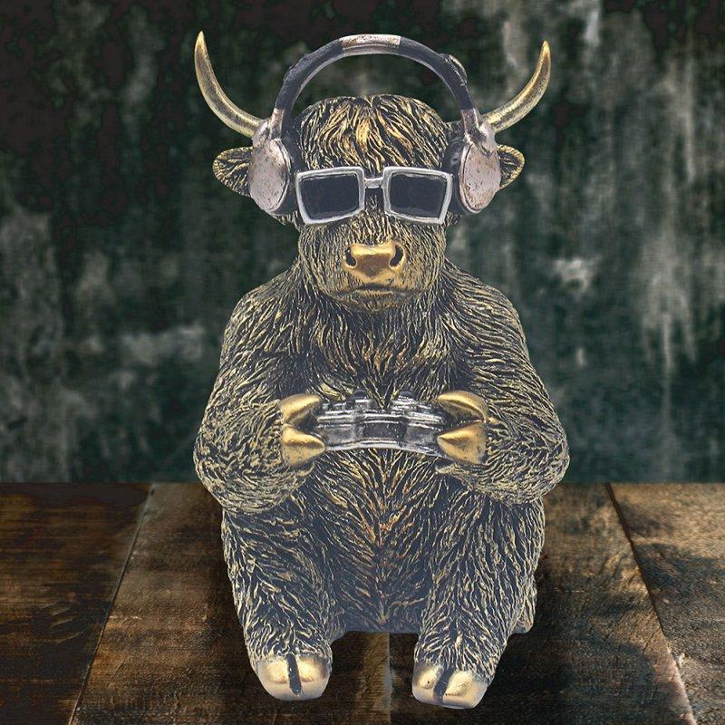 lesser & pavey HIGHLAND COW GAMER LP76452