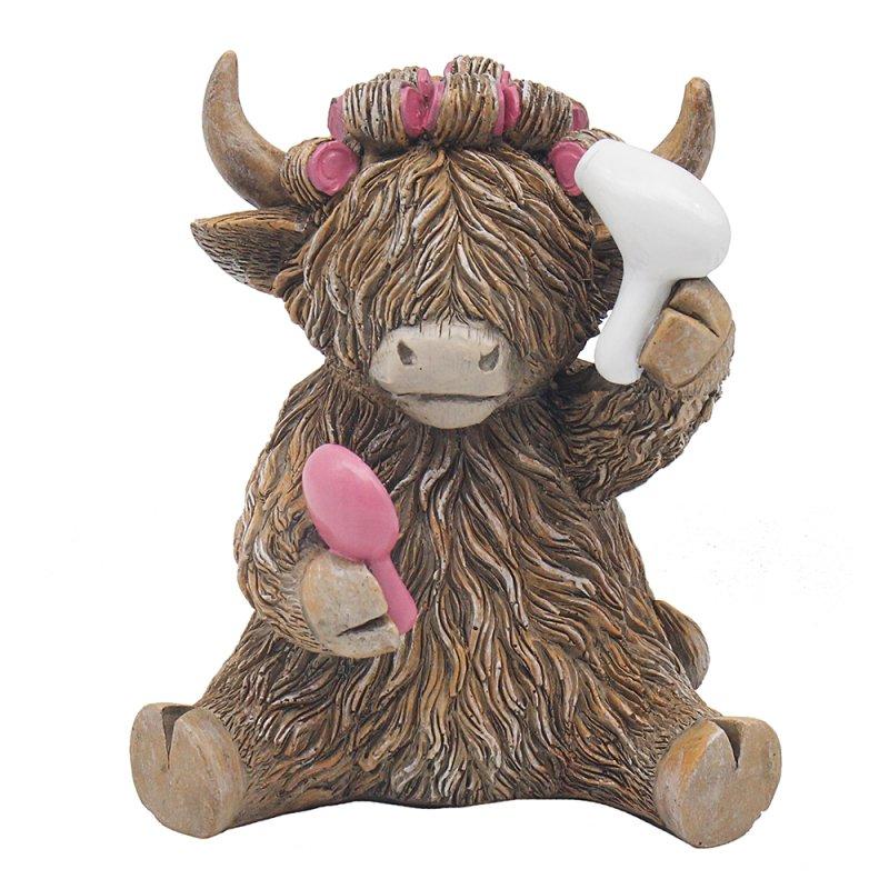 Lesser & Pavey HIGHLAND COW HAIRDO LP75983