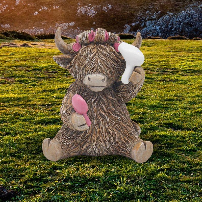 lesser & pavey HIGHLAND COW HAIRDO LP75983