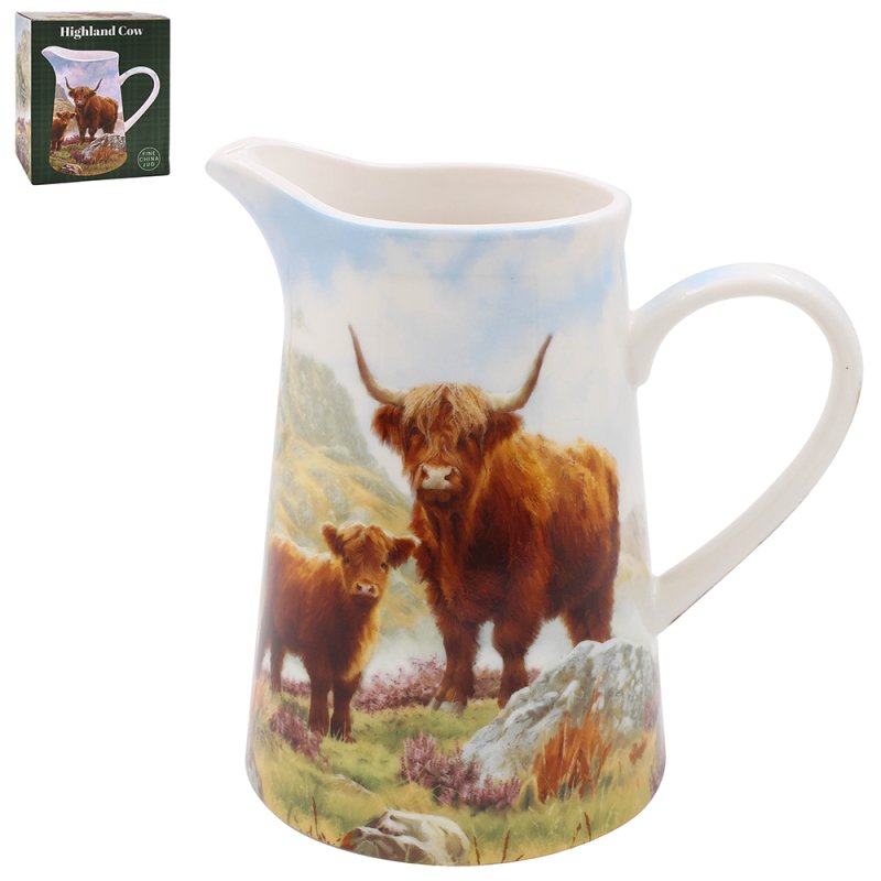 Lesser & Pavey HIGHLAND COW JUG LP96518