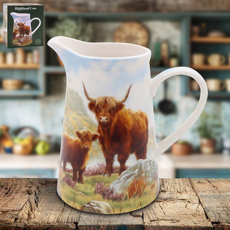 lesser & pavey HIGHLAND COW JUG LP96518