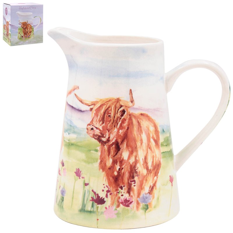 Lesser & Pavey HIGHLAND COW JUG LP96764