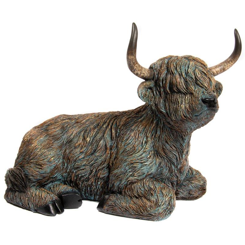 Lesser & Pavey HIGHLAND COW LARGE LP76585