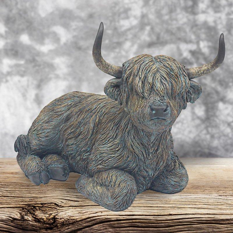 lesser & pavey HIGHLAND COW LARGE LP76585
