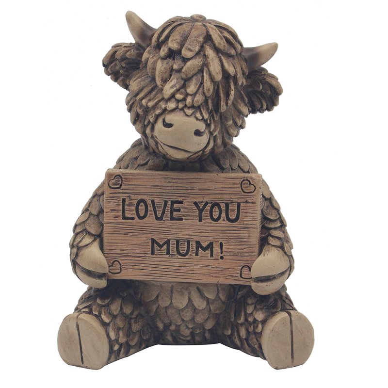 Lesser & Pavey HIGHLAND COW LOVE YOU MUM LP76678