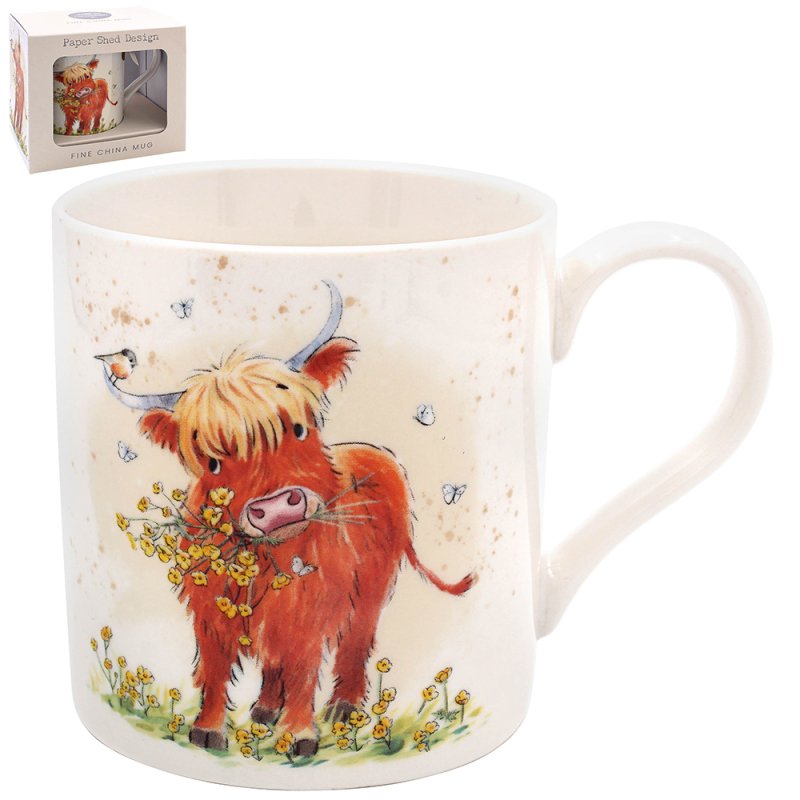 lesser & pavey HIGHLAND COW MUG LP96429