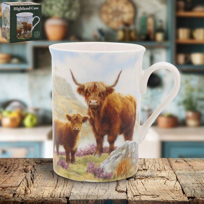 lesser & pavey HIGHLAND COW MUG LP96514