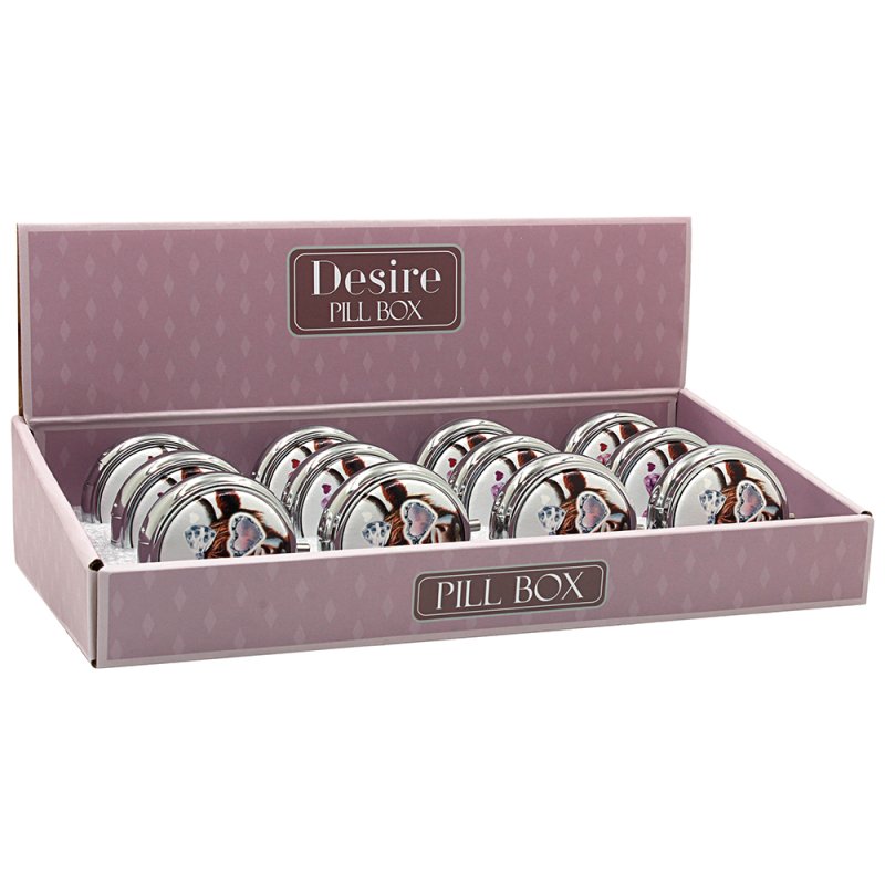 Lesser & Pavey HIGHLAND COW PILL BOX 3 ASST LP76635