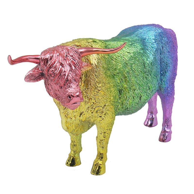 Lesser & Pavey HIGHLAND COW RAINBOW LP76000