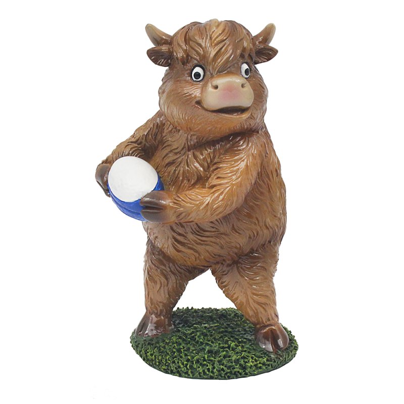 Lesser & Pavey HIGHLAND COW RUGBY LP76267
