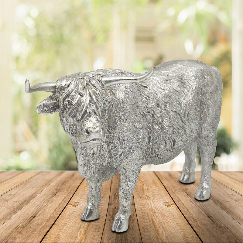 lesser & pavey HIGHLAND COW SILVER LP75999