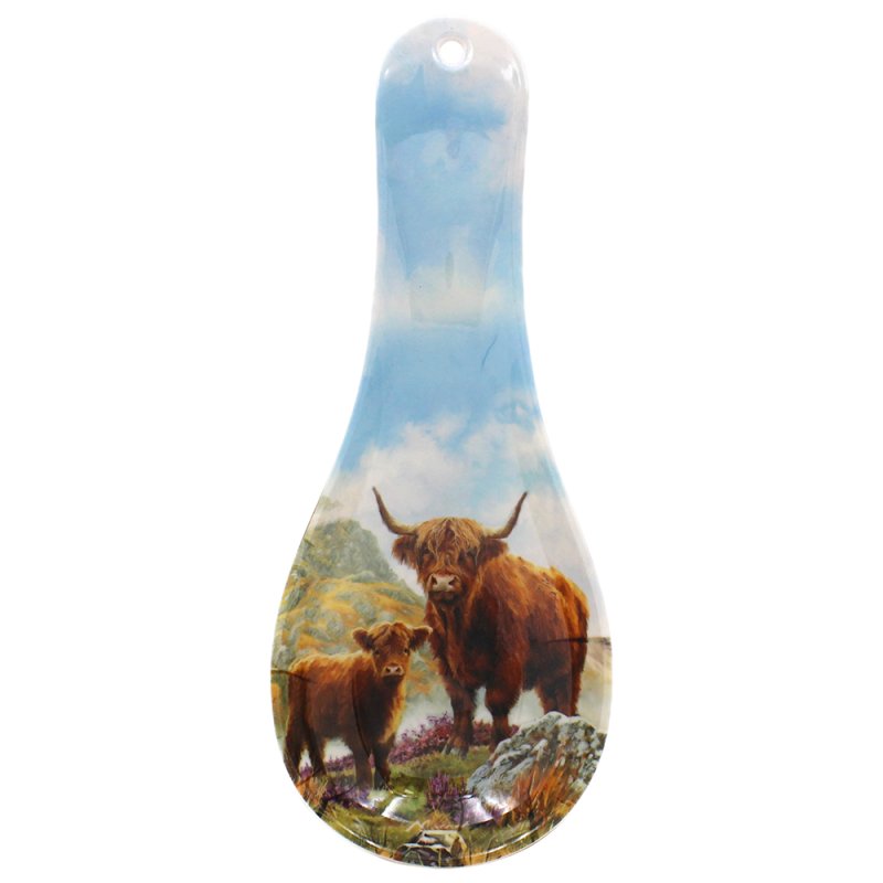 Lesser & Pavey HIGHLAND COW SPOON REST LP96528