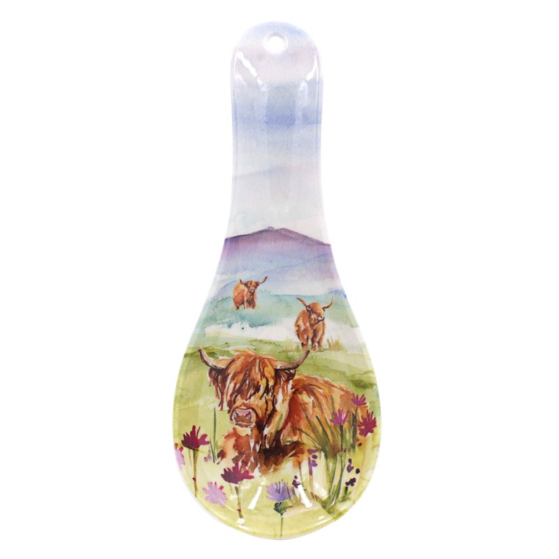 Lesser & Pavey HIGHLAND COW SPOON REST LP96774