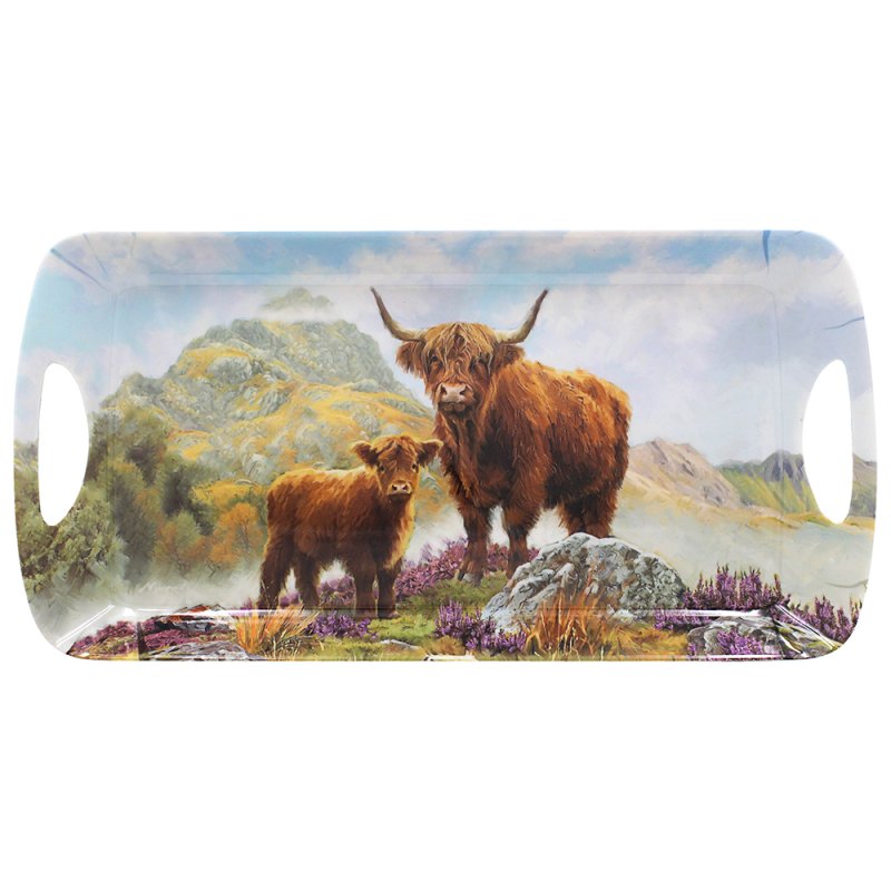 Lesser & Pavey HIGHLAND COW TRAY MEDIUM LP96525