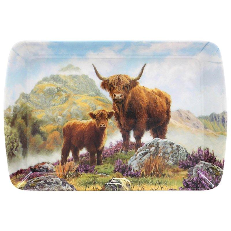 Lesser & Pavey HIGHLAND COW TRAY SMALL LP96524